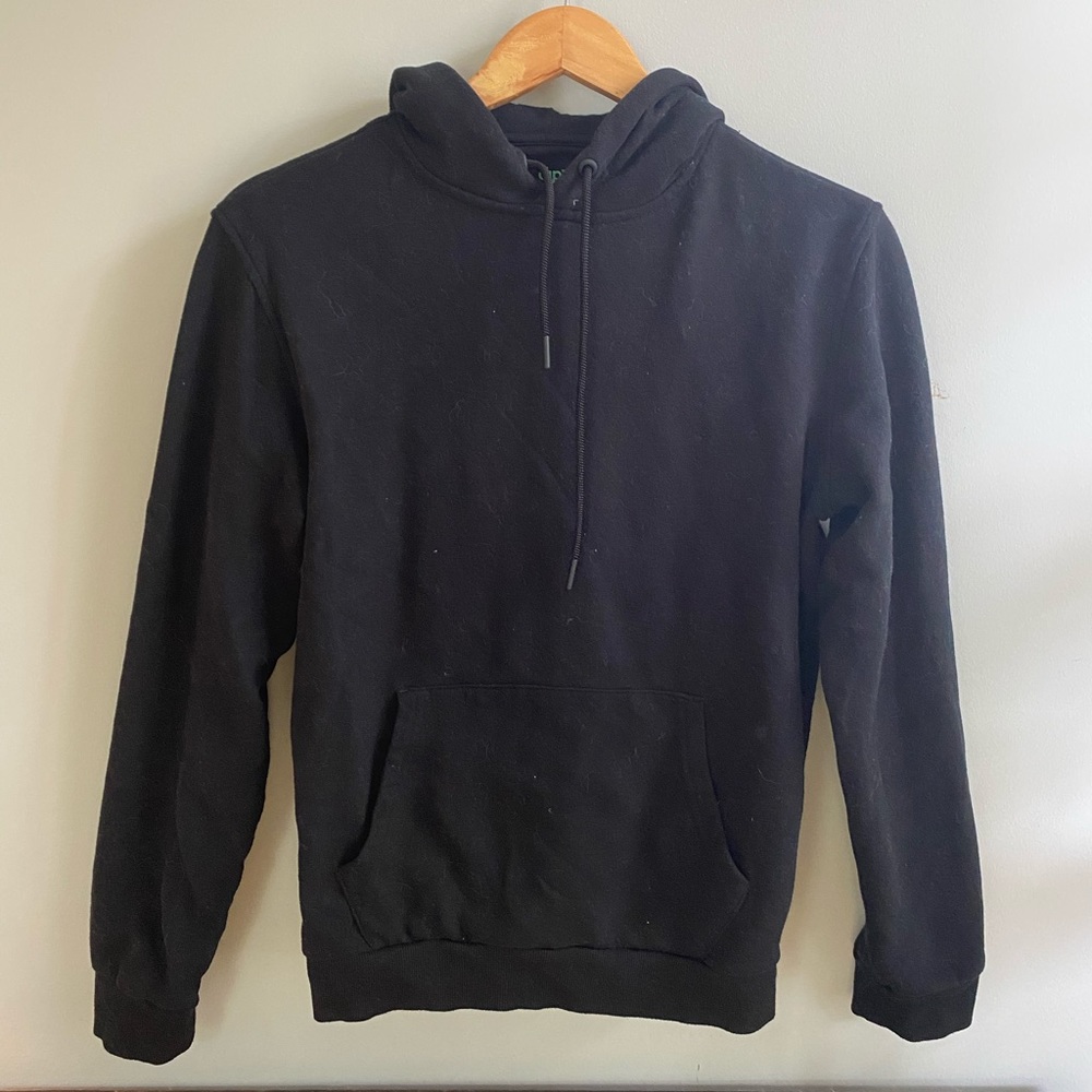 Plain Black Hoodie